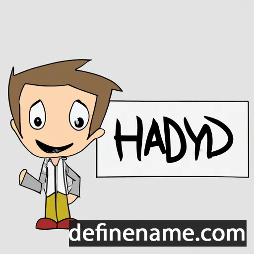 Hadyn cartoon