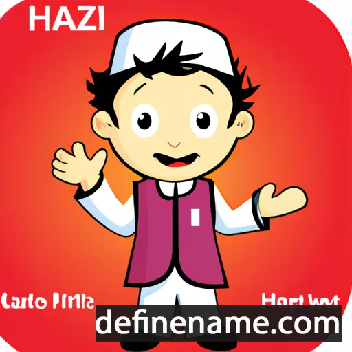 Hafiz cartoon