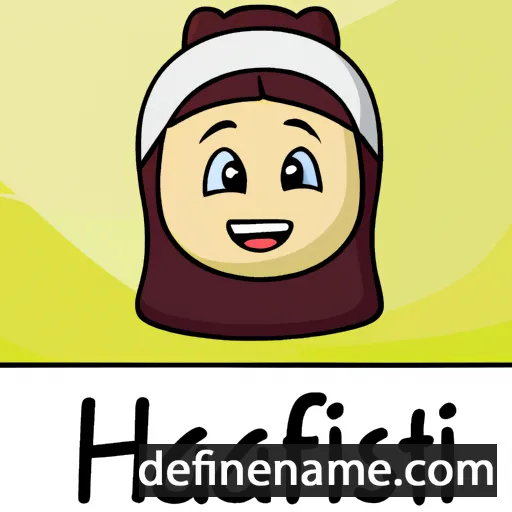 cartoon of the name Hafsat