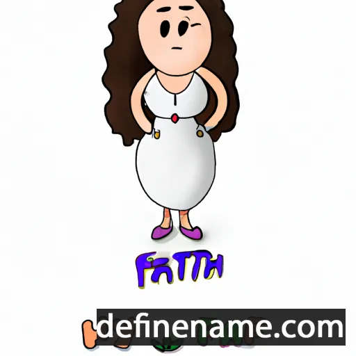 cartoon of the name Haifa