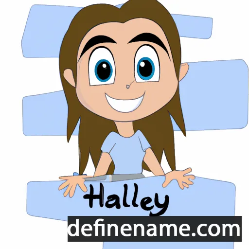 Hailey cartoon