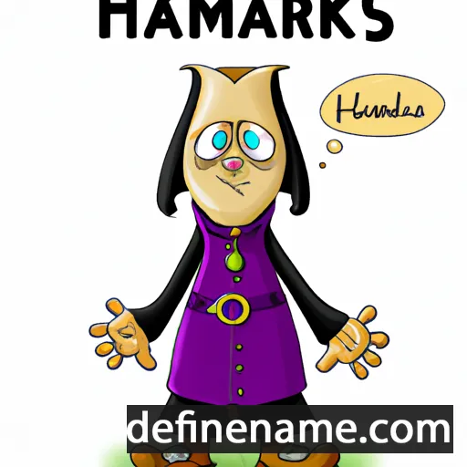 cartoon of the name Haimarīks