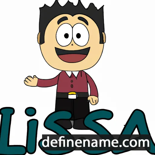 cartoon of the name 'Isaia