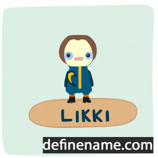 cartoon of the name Ísleikr