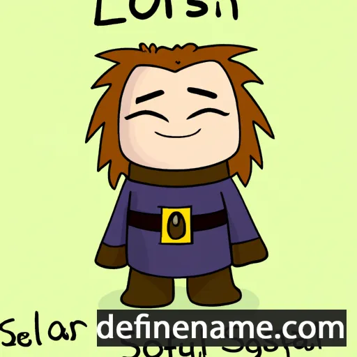 cartoon of the name Ísólfur