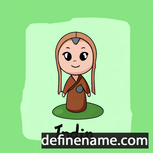 cartoon of the name Íðunn