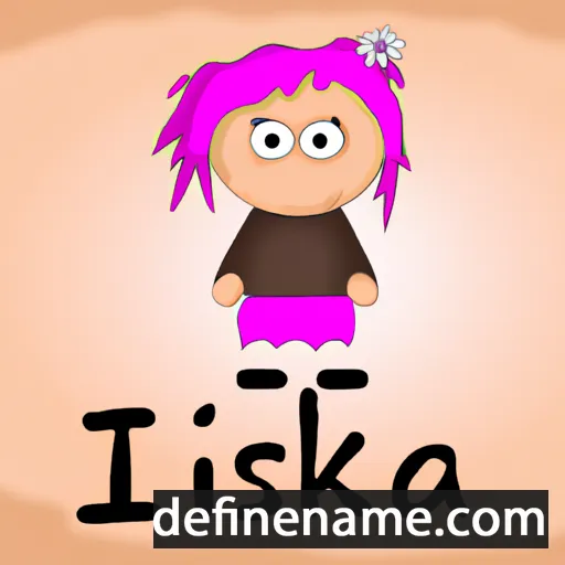 cartoon of the name Iřka