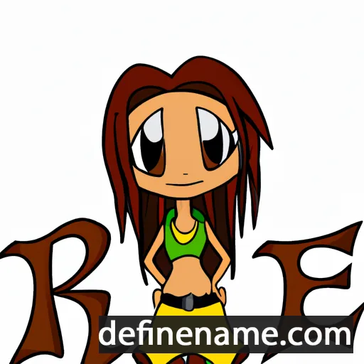 cartoon of the name Irie