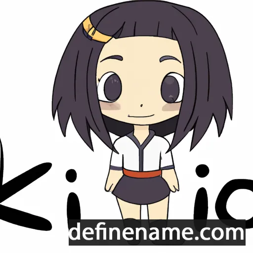 cartoon of the name Iriko