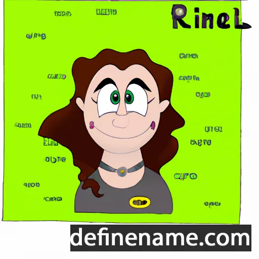 cartoon of the name Irilene