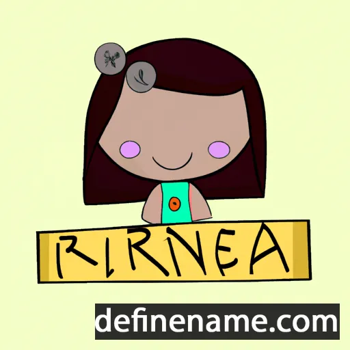 Irinéia cartoon