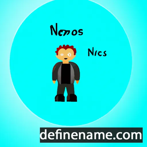 cartoon of the name Irineos