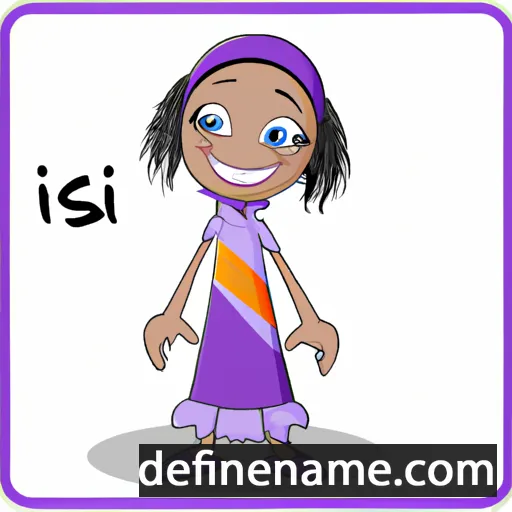 cartoon of the name Irisbibi