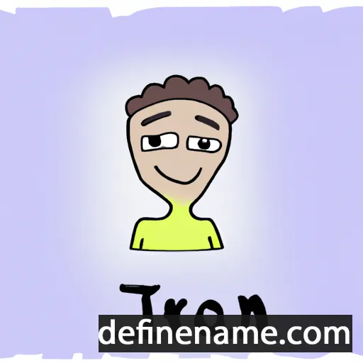 cartoon of the name Irján