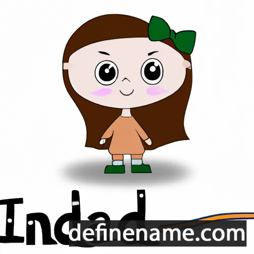 cartoon of the name Irlanda