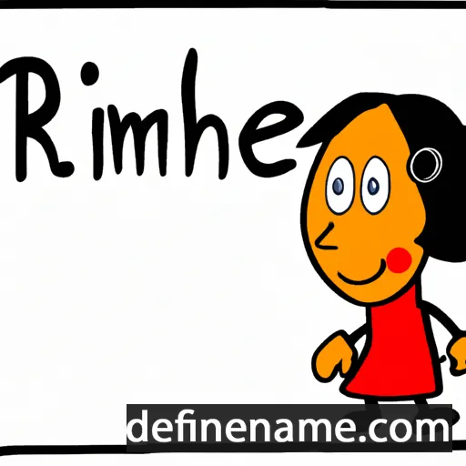 cartoon of the name Irmchen