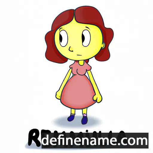 cartoon of the name Irmelina