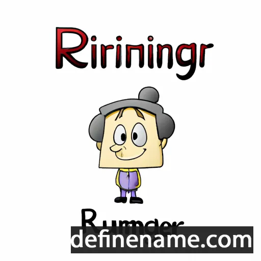 cartoon of the name Irminburg