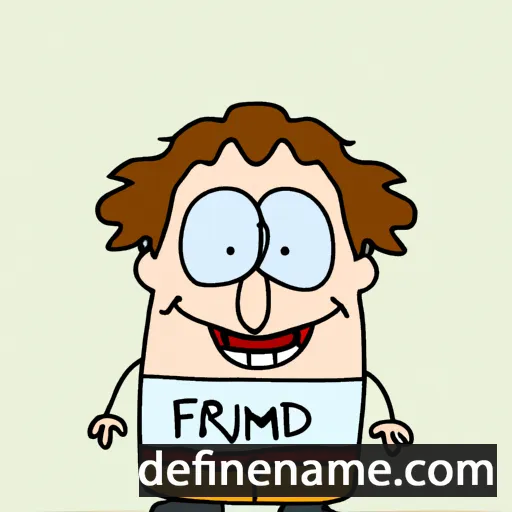 cartoon of the name Irminfried