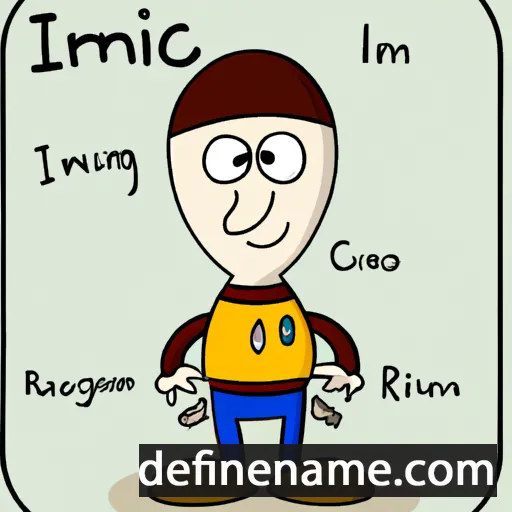 cartoon of the name Irminric