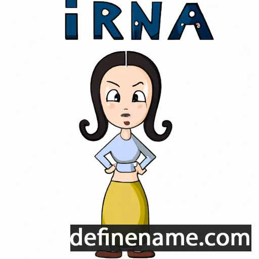 Irna cartoon