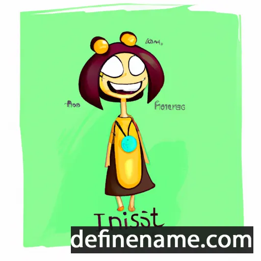 cartoon of the name Irnistu