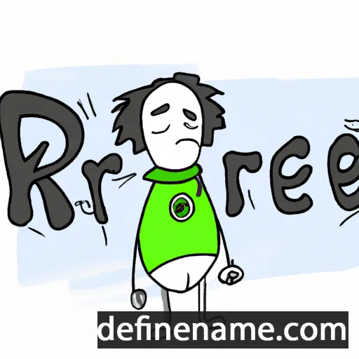 cartoon of the name Iroe