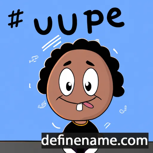 cartoon of the name Irupé