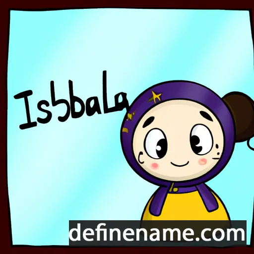 Isabelita cartoon