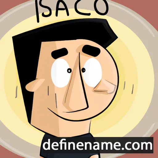 Isacio cartoon