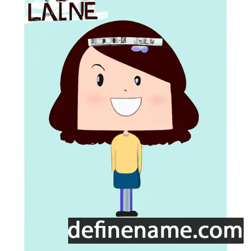 Isaline cartoon