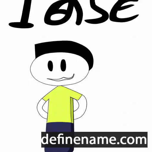 cartoon of the name Isane