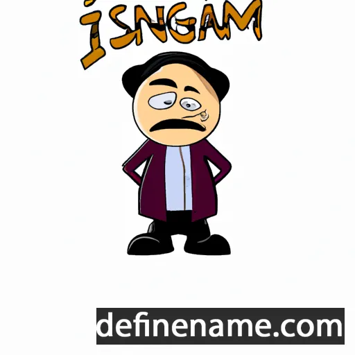 cartoon of the name Isangrim