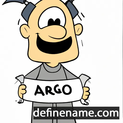 cartoon of the name Isaroq