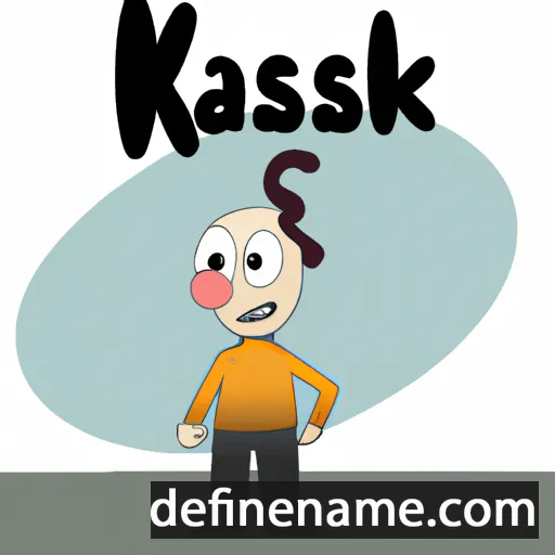 cartoon of the name Isaskar