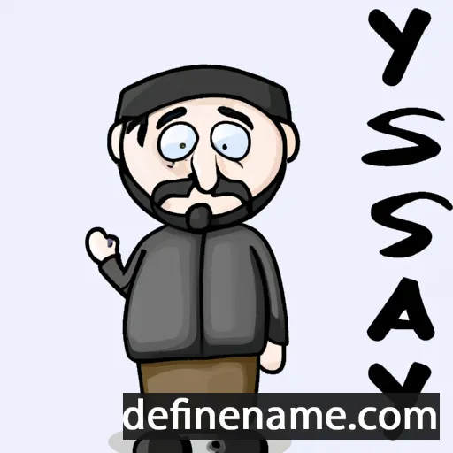 cartoon of the name Isayyas