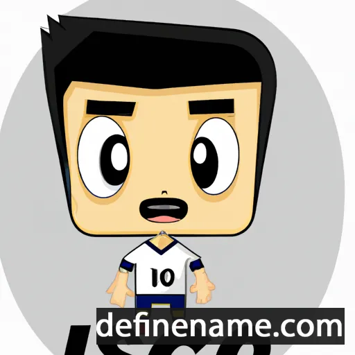 cartoon of the name Isco