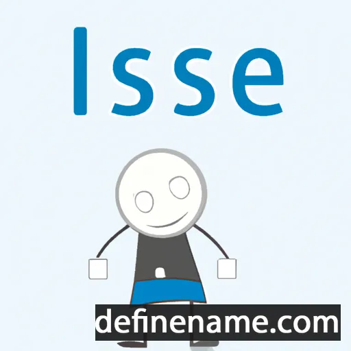 cartoon of the name Ise