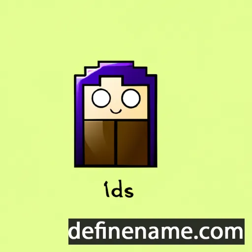 cartoon of the name Iseldis