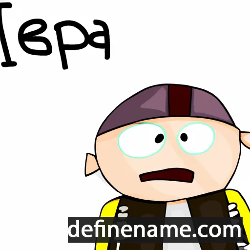 cartoon of the name Iseppa