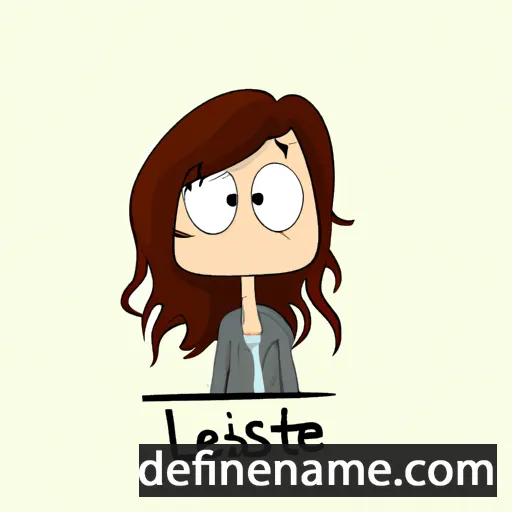 cartoon of the name Isette