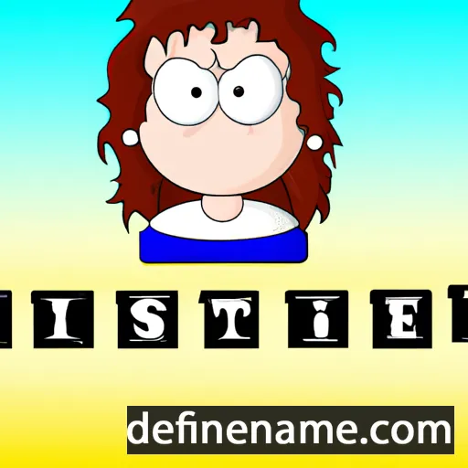 cartoon of the name Isette