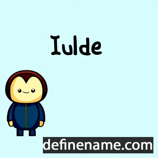 cartoon of the name Iseude