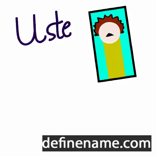 cartoon of the name Iseute