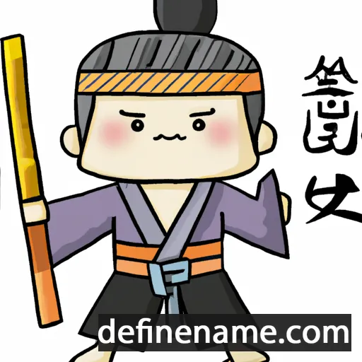 cartoon of the name Ishijirō