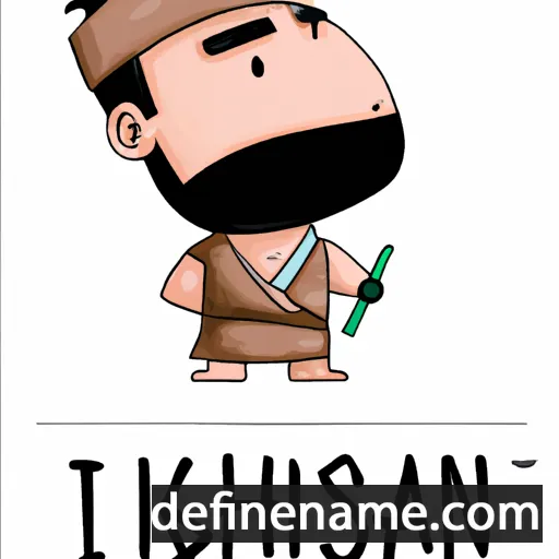 cartoon of the name Ishkhan