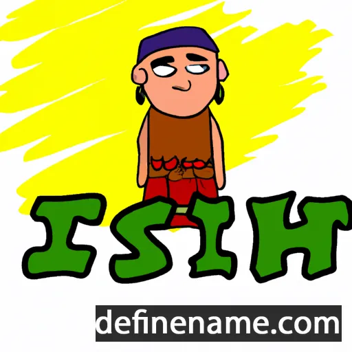 Isht cartoon