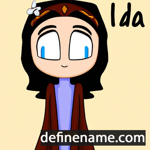 cartoon of the name Isidra