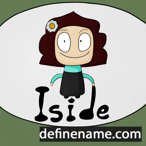 Isilde cartoon