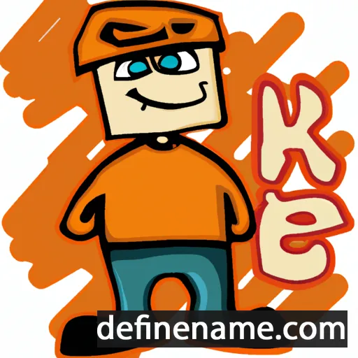 cartoon of the name Iske